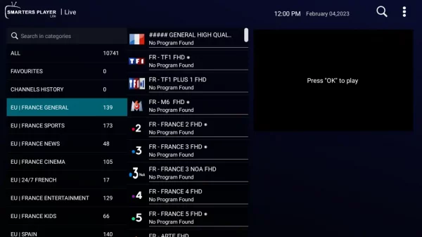 IPTV Smarters Pro 1 Mois – Image 3